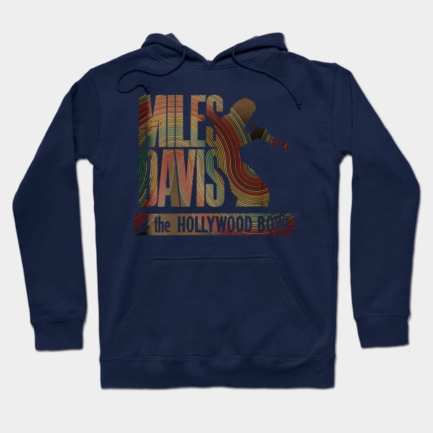 miles davis silhouette Hoodie by HAPPY TRIP PRESS